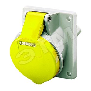 Розетка панельная 16А 3Р+N+E IP44 - Mennekes