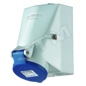 Роз-ка настен. 32А 3Р+N+E IP44 1556 MENN