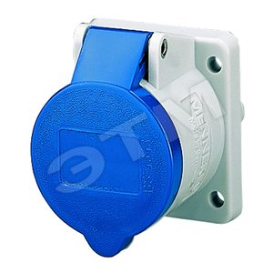Розетка кабельная 16А 2Р+E IP44 панельная (1629) - Mennekes