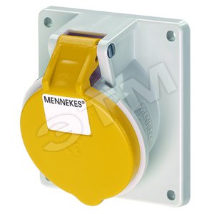 Роз-ка панел. 16А 3Р+E IP44 TwinCONT 1636 MENN