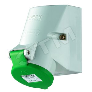 Розетка настенная 16А 3Р+E IP44