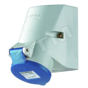 Розетка настенная 16А 3Р+N+E IP44 TwinCONT