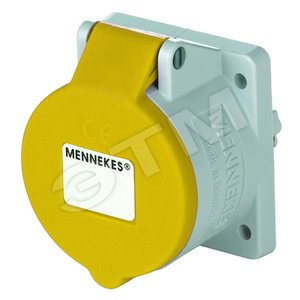Розетка панельная 32А 3Р+E IP44 TwinCONT - Mennekes