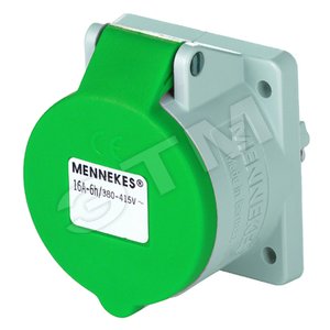 Розетка панельная прямая 32А 3Р+N+E IP44 TwinCONT