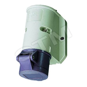 Розетка настенная 16А 2Р+E IP44