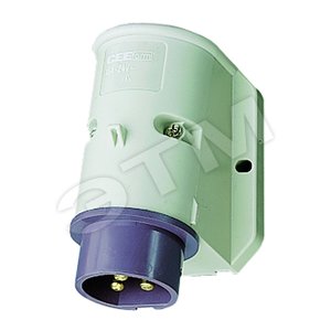 Вилка настен. 16А 2Р IP44 1955 MENN - Mennekes