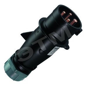 Вилка кабельная 32А 3Р+E IP44 AM-TOP - Mennekes