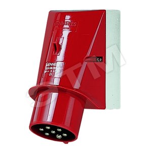 Вилка настен. приб. 32А 6P+E IP44 2167 MENN - Mennekes