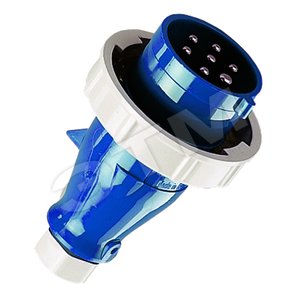 Вилка кабельная 32А 6P+E IP67 AM-TOP (2405) - Mennekes