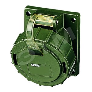 Розетка панельная 32А 3Р+N+E IP67 (24742) - Mennekes