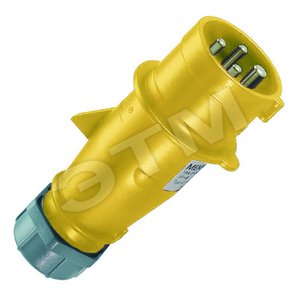 Вилка кабельная 32А 3Р+E IP44 AM-TOP (262)