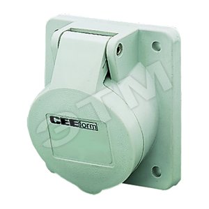 Роз-ка панел. 32А 2Р IP44 2869 MENN