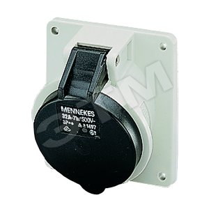 Розетка панельная 32А 3Р+E IP44