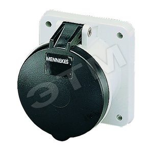 Розетка панельная 63А 3Р+N+E IP44 - Mennekes