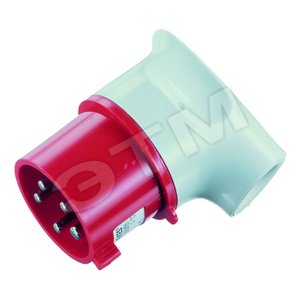 Вилка каб. углов. 32А 3Р+N+E IР44 400В 3266 - Mennekes