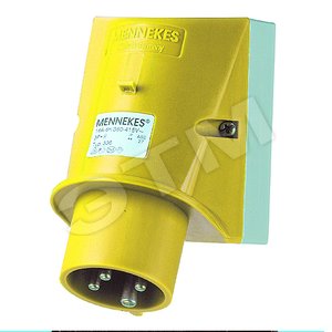 Вилка настен. приб. 16А 3Р+E IP44 334 MENN - Mennekes