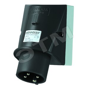 Вилка настен. приб. 16А 3Р+E IP44 337 MENN