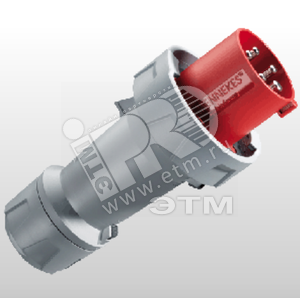 Вилка каб 125А3Р+E IP67  PowerTOP 3374 MENN - Mennekes