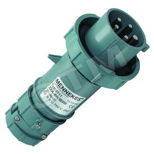 Вилка кабельная 16А 3Р+N+E IP67 PowerTOP (3502) - Mennekes