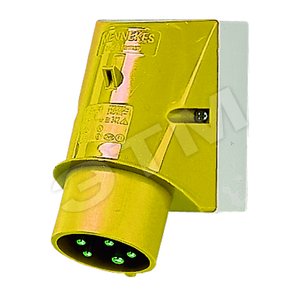 Вилка настенная приборная 32А 3Р+N+E IP44