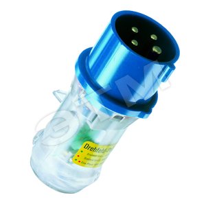 Вилка тестовая 32А 3Р+E IP44 3528 MENN - Mennekes