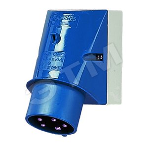 Вилка настен. приб. 32А 3Р+N+E IP44 353 MENN - Mennekes