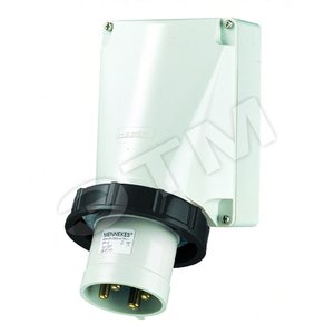 Вилка настенная приборная 125А3Р+E IP67 (365) - Mennekes