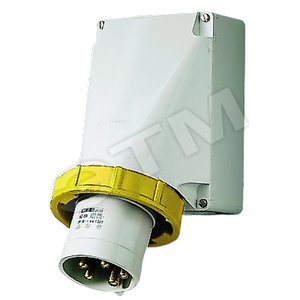 Вилка настенная приборная 125А3Р+N+E IP67 - Mennekes