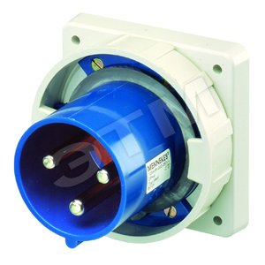 Вилка панельная приборная 125А2Р+E IP67 (3665)