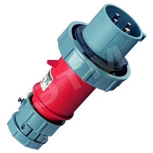 Вилка кабельная 32А 3Р+E IP67 PowerTOP (3841)