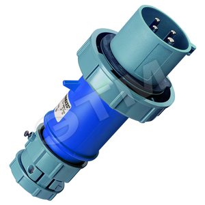 Вилка кабельная 32А 3Р+E IP67 PowerTOP