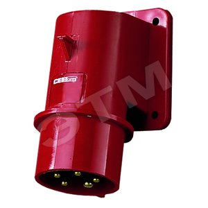Вилка наст. приб. 32А 3Р+N+E IP44 391 MENN - Mennekes