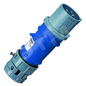 Вилка кабельная 16А 2Р+E IP44 PowerTOP