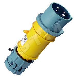 Вилка каб 16А 3Р+E IP44  PowerTOP 3925 MENN