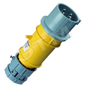 Вилка кабельная 32А 3Р+E IP44 PowerTOP (3945) - Mennekes