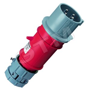Вилка каб 32А 3Р+E IP44  PowerTOP 3947 MENN - Mennekes