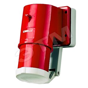 Вилка панельная приборная 32А 2Р+E IP44