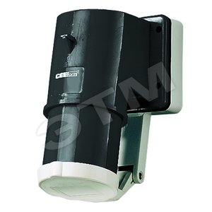 Вилка панел. приб. 32А 3Р+E IP44 407 MENN