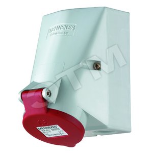 Розетка настенная 16А 3Р+N+E IP44 TwinCONT (419)