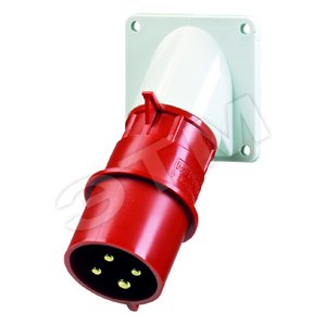 Вилка панел. приб. 32А 3Р+E IP44 438 MENN