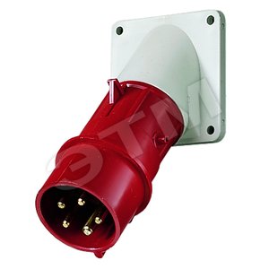 Вилка панел. приб. 32А 3Р+N+E IP44 444 MENN - Mennekes