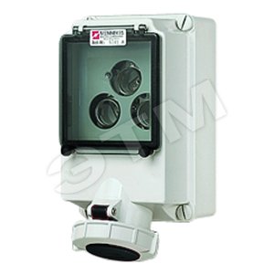 Розетка кабельная 32А 3Р+E IP67 - Mennekes