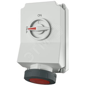 Роз-ка наст. с мех. блок. DUO 63А 3P+N+E IP67 400В 5113A - Mennekes