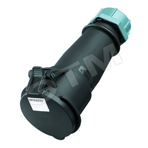 Розетка кабельная 16А 3Р+E IP44 переносная AM-TOP