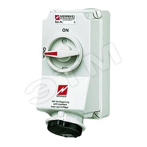 Роз-ка наст. DUO 32А 3Р+N+E IP44 5787A MENN