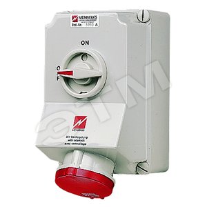 Роз-ка наст. с мех. блок. DUO 63А 3P+N+E IP44 400В 5959A - Mennekes