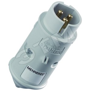 Вилка каб 32А 2Р+E  IP44   650A MENN - Mennekes