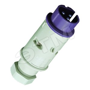 Вилка каб 16А 2Р IP44   655A MENN - Mennekes