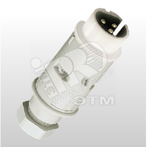 Вилка каб 16А 2Р IP44   661A MENN - Mennekes