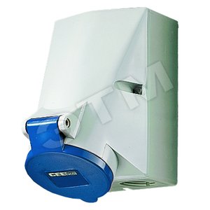 Роз-ка наст. 16А 6P+E IP44 733 MENN